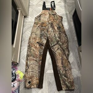Onyx Insulated Outdoor Bib Overalls Realtree Camo